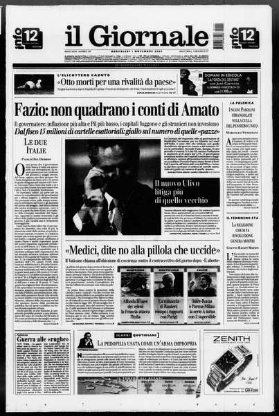 Il giornale : quotidiano del mattino